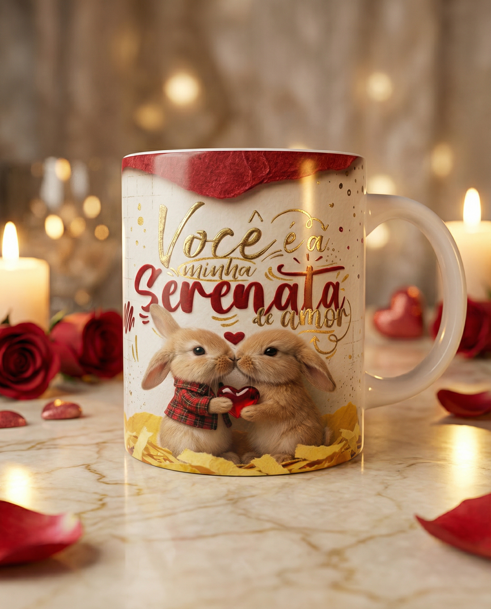 5 Artes Canecas Páscoa Arquivos PNG + Mockups